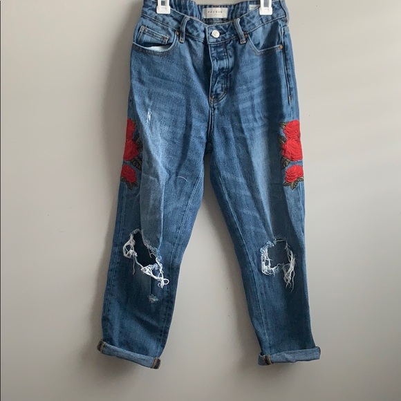 PacSun Denim - PacSun Floral Mom Jeans
